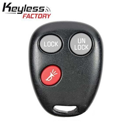 Keyless Factory 2002-2003 Saturn VUE / 3-Buttom Replacement Remote / PN22693421 / LHJ009 OR-GM-421